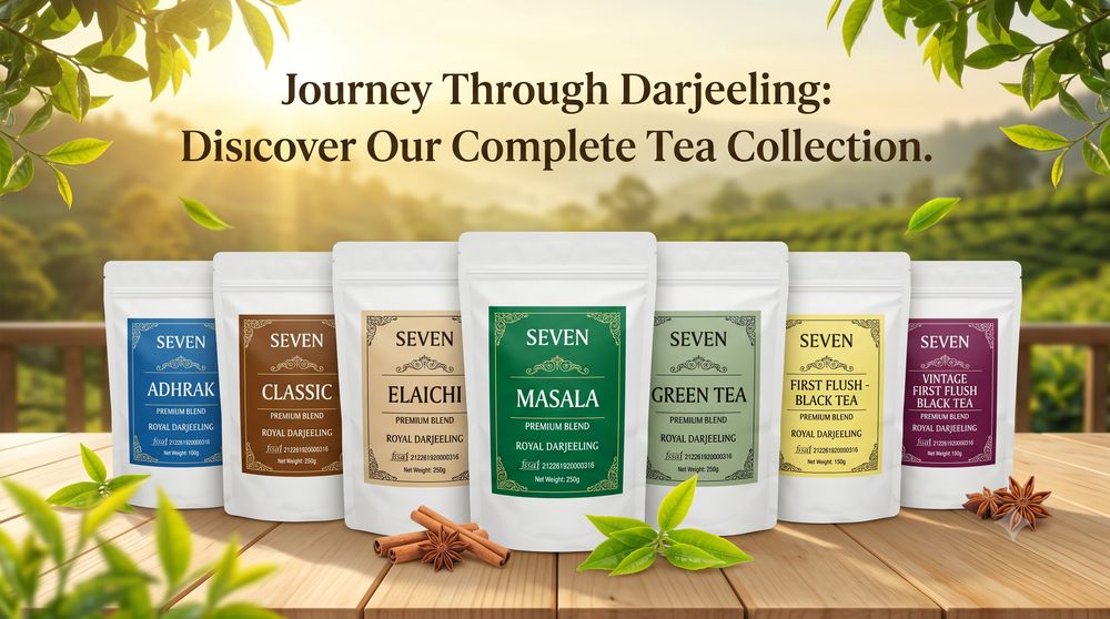 Royal Darjeeling spiced chai collection
