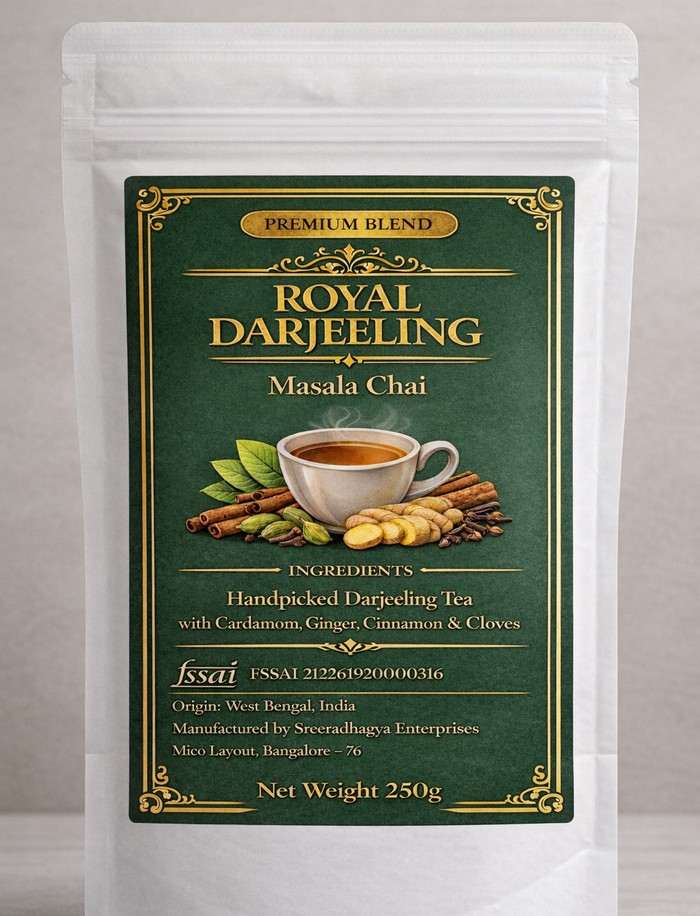 Royal Darjeeling Masala Chai, 250g pack